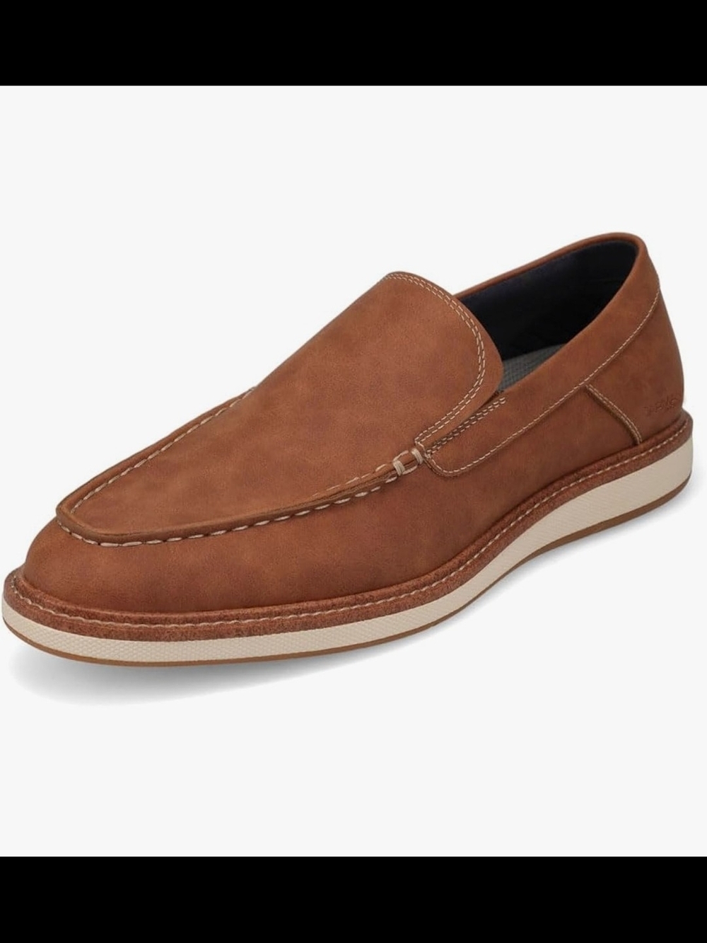 Men's Casual Slip-On Loafer in Chestnut Brown